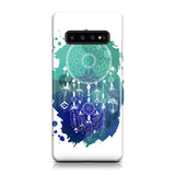 Powwow Store gb nat00376 blue green dream catcher phone case