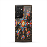 GB-NAT00070-PCAS01 Black Geometric Native American Phone Case