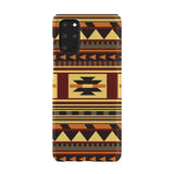 Powwow Store gb nat00507 brown ethnic pattern native phone case 1