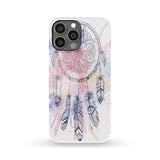 Powwow Store gb nat00379 pink water color dream catcher phone case