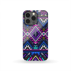 Powwow Store gb nat00380 purple tribe pattern phone case