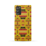 Powwow Store gb nat00302 02 yellow tribes pattern native american phone case