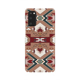 Powwow Store orange geometric native american phone case gb nat0002 pcas01