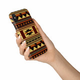 Powwow Store gb nat00507 brown ethnic pattern native phone case 1