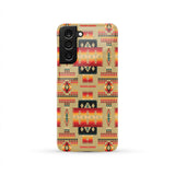 GB-NAT00046-15 Light Brown Tribe Pattern Native American Phone Case
