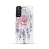 Powwow Store gb nat00379 pink water color dream catcher phone case