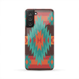 Powwow Store gb nat00611 red geometric pattern phone case