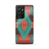 Powwow Store gb nat00611 red geometric pattern phone case