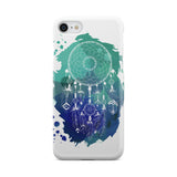 Powwow Store gb nat00376 blue green dream catcher phone case