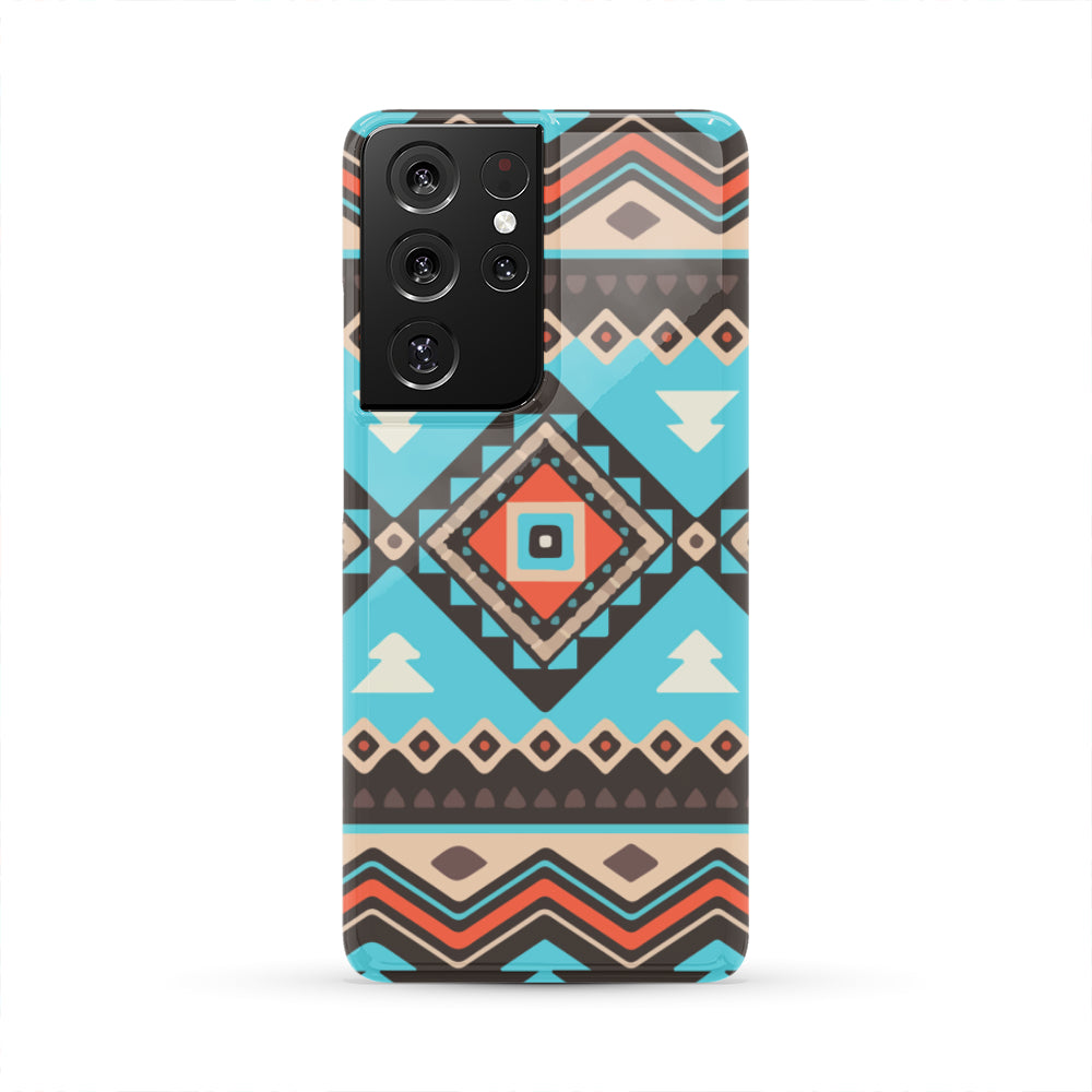 Powwow Store gb nat00319 tribal line shapes ethnic pattern phone case
