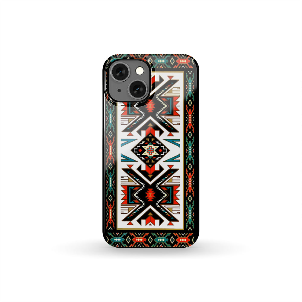 GB-NAT00049-PCAS01 Tribal Colorful Pattern Native American Phone Case - Powwow Store