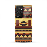 Powwow Store gb nat00507 brown ethnic pattern native phone case 1