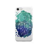 Powwow Store gb nat00376 blue green dream catcher phone case