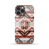 GB-NAT00540 Red Vector Tribal Native Phone Case