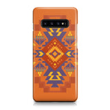 GB-NAT00538-02 Orange Pattern Native Phone Case