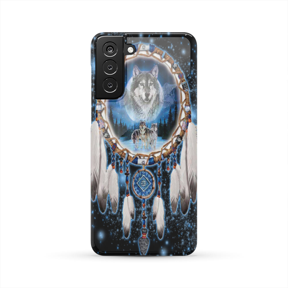 Wolf Dreamcathcer Native American Phone Case GB-NAT00010-PCAS01 - Powwow Store