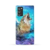 Powwow Store gb nat00422 howling wolf blue moon native phone case