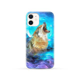 Powwow Store gb nat00422 howling wolf blue moon native phone case