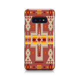 GB-NAT00062-11 Tan Tribe Design Native American Phone Case