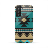 GB-NAT00509 Green Ethnic Aztec Pattern Phone Case