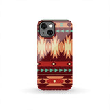 Powwow Store gb nat00510 red ethnic pattern phone case