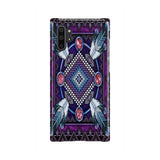 Powwow Store gb nat00023 pcas03 naumaddic arts dark purple native american phone case