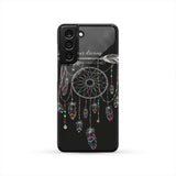 Powwow Store gb nat00297 pcas01 black dream catcher native american phone case