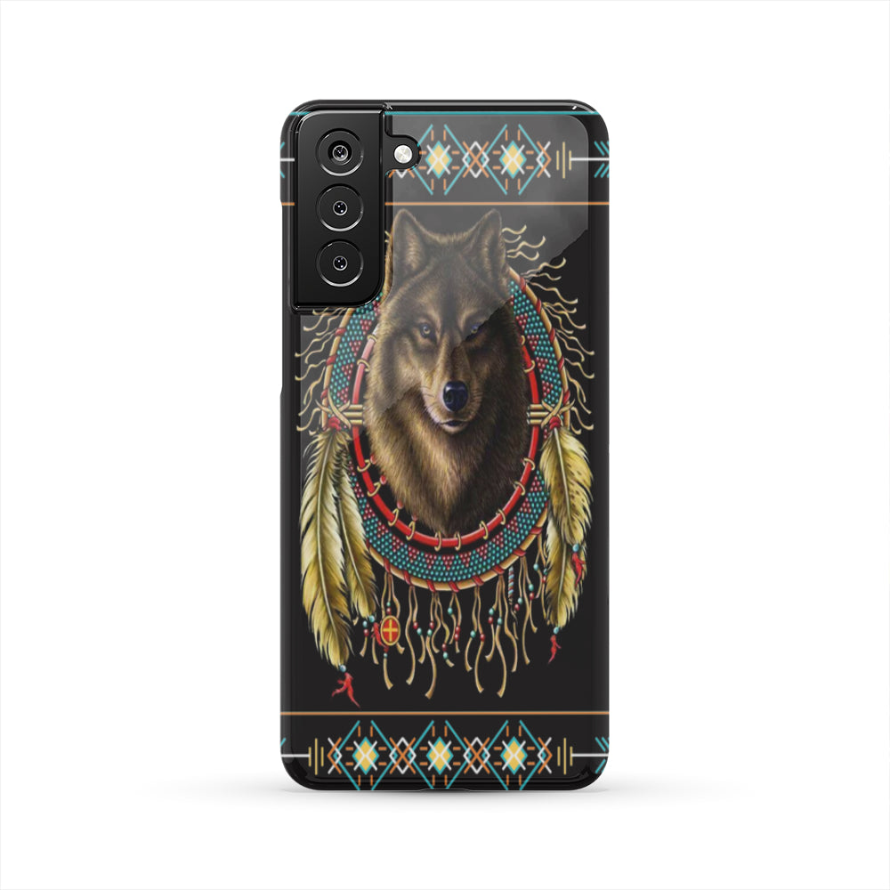 Wolf Dream Catcher Native American Phone Case GB-NAT00020-PCAS01 - Powwow Store