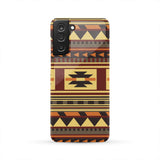 Powwow Store gb nat00507 brown ethnic pattern native phone case 1