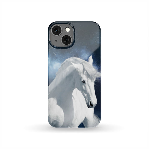 Powwow Store gb nat00397 white horse native phone case