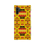 Powwow Store gb nat00302 02 yellow tribes pattern native american phone case