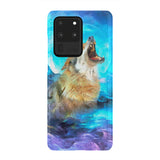 Powwow Store gb nat00422 howling wolf blue moon native phone case