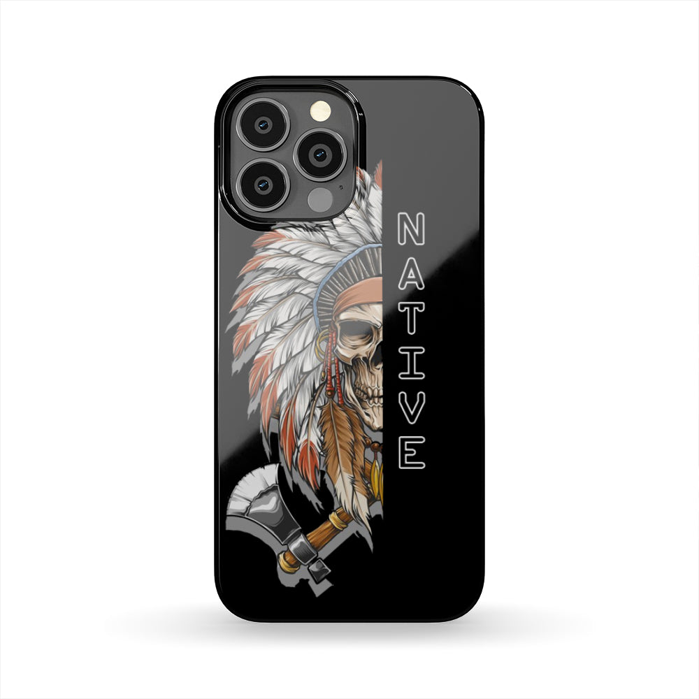 Skull Chief Native American Phone Case GB-NAT00047-PCAS01 - Powwow Store