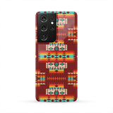 Powwow Store gb nat00402 02 red pattern native phone case