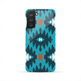 Powwow Store gb nat00456 02 blue seamless ethnic pattern phone case