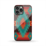 Powwow Store gb nat00611 red geometric pattern phone case