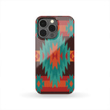 Powwow Store gb nat00611 red geometric pattern phone case