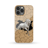 Powwow Store gb nat00503 03 white horse native phone case