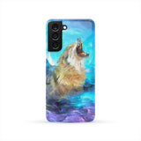 Powwow Store gb nat00422 howling wolf blue moon native phone case