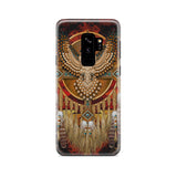 GB-NAT00128-PCAS01 Owl Dreamcatcher Native American Phone Case