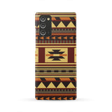 Powwow Store gb nat00507 brown ethnic pattern native phone case 1