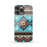 Powwow Store gb nat00319 tribal line shapes ethnic pattern phone case