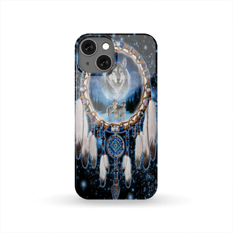 Powwow Store wolf dreamcathcer native american phone case gb nat00010 pcas01