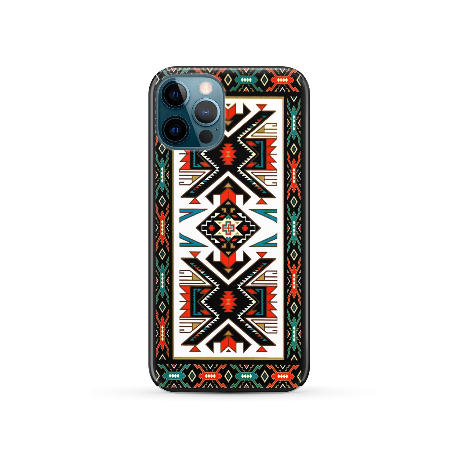 GB-NAT00049-PCAS01 Tribal Colorful Pattern Native American Phone Case - Powwow Store
