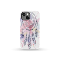 Powwow Store gb nat00379 pink water color dream catcher phone case