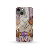 GB-NAT00069-03 Purple Pattern Breastplate Phone Case