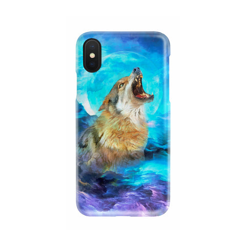 Powwow Store gb nat00422 howling wolf blue moon native phone case