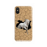 Powwow Store gb nat00503 03 white horse native phone case