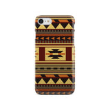 Powwow Store gb nat00507 brown ethnic pattern native phone case 1