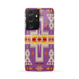 Powwow Store gb nat00062 07 light purple tribe design native american phone case